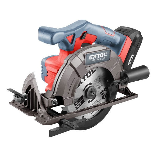 Extol 8891822 akkumulátoros körfűrész (1 x 2.0 Ah Li-ion akkuval) termék fő termékképe