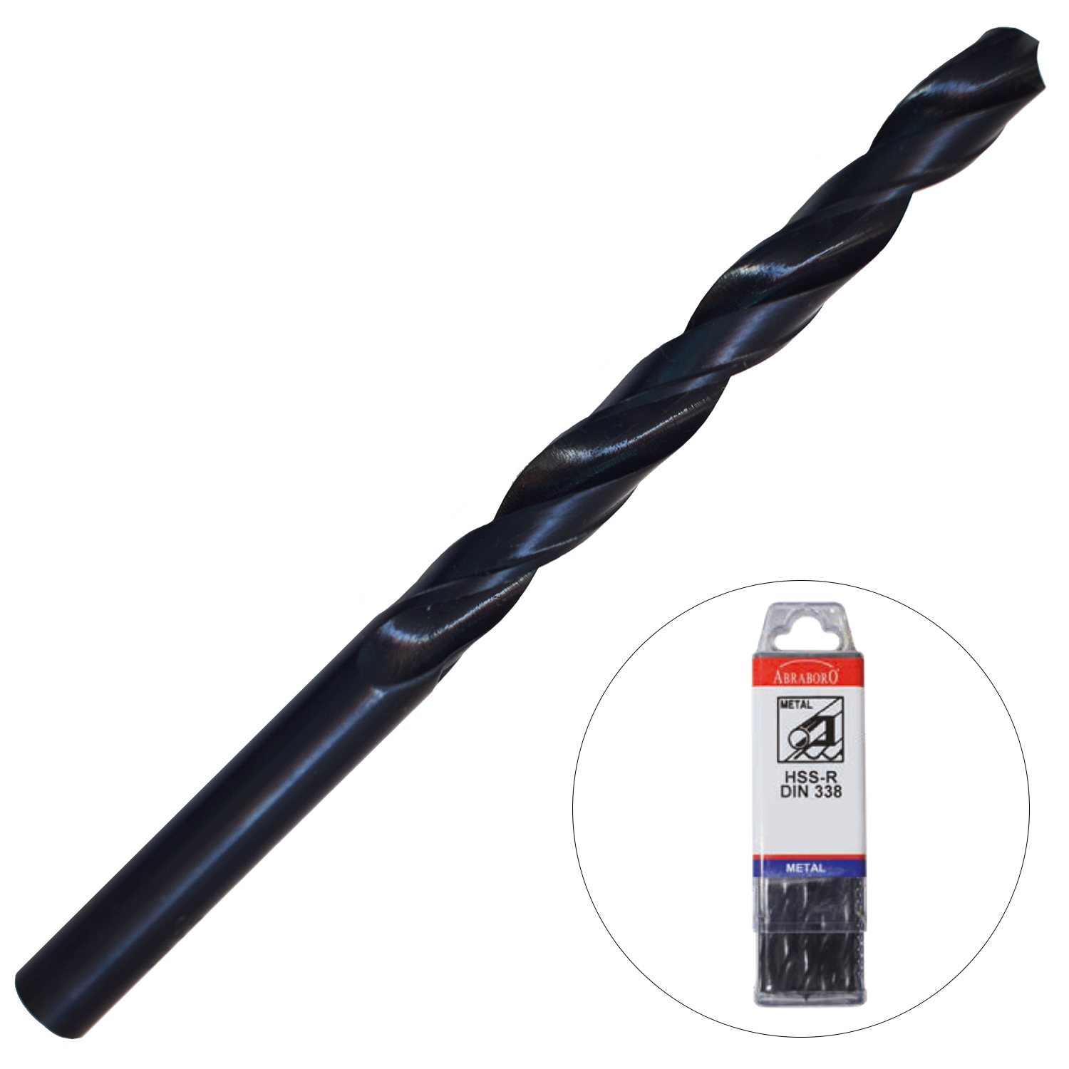 Abraboro 4.5 x 80 / 47 mm HSS-R fémfúró X-Pack, 10 db/csomag termék fő termékképe
