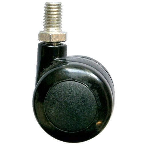 69-58-40 M10 menetes csatlakozású bútorgörgő Ø40 mm, kemény termék fő termékképe