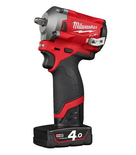 Milwaukee M12 FIW38-422X FUEL™ akkus szénkefe nélküli ütvecsavarozó 3/8" meghajtással (1 x 2.0 Ah és 1 x 4.0 Ah Li-ion akkuval) termék fő termékképe