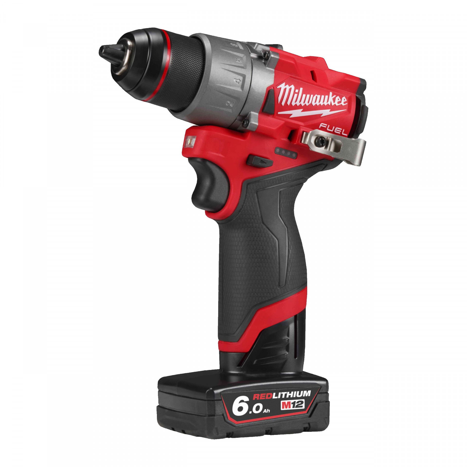 Milwaukee M12 FDD2-602X FUEL™ akkus fúró-csavarozó (2 x 6.0 Ah Li-ion akkuval, Heavy Duty kofferben) termék fő termékképe