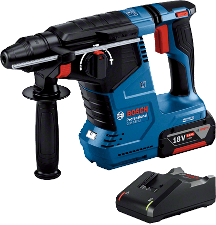 Bosch GBH 187-LI akkus SDS-plus fúró-vésőkalapács (1 x 5.0 Ah Li-ion akkuval) termék fő termékképe